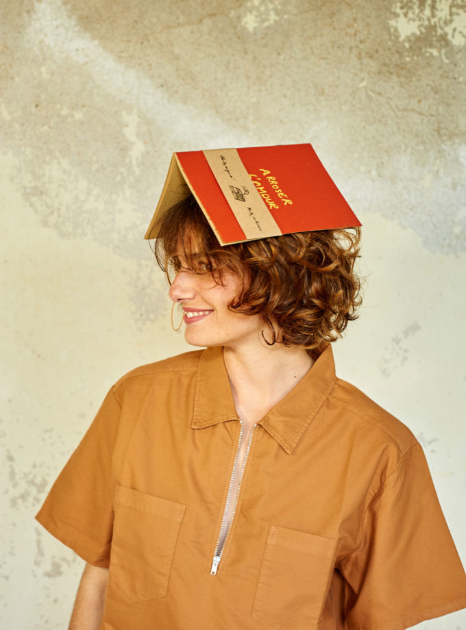 Graine - Collaboration La Compagnie du Kraft - Carnet Arroser l'amour orange