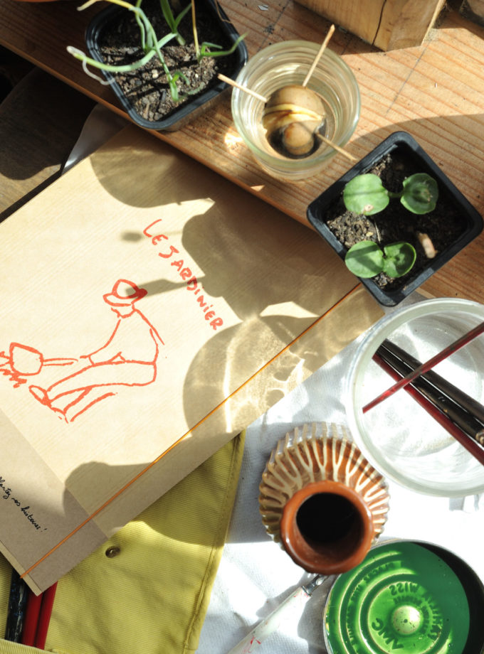 Graine - Collaboration La Compagnie du Kraft - Carnet Le Jardinier naturel