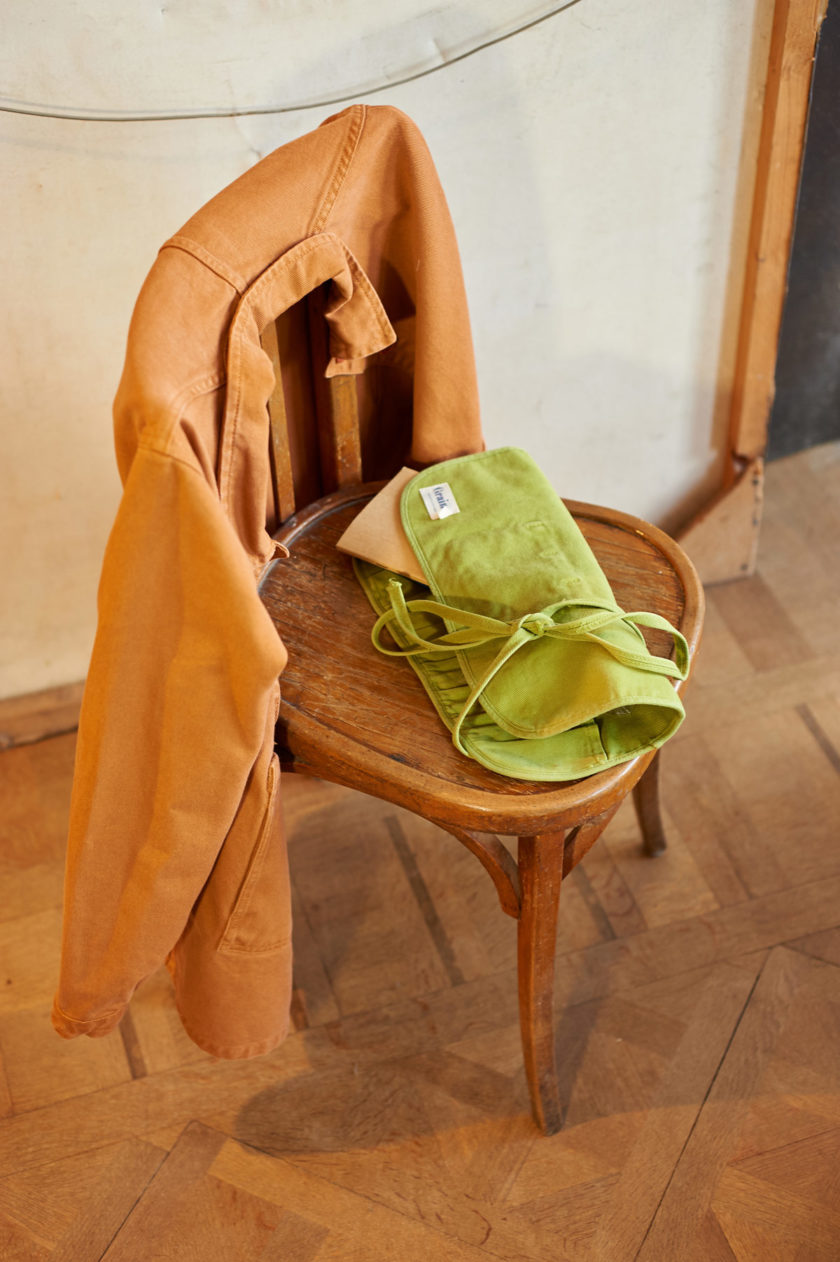 Graine SS20 - Trousse Aneth Woodbine couleur vert olive