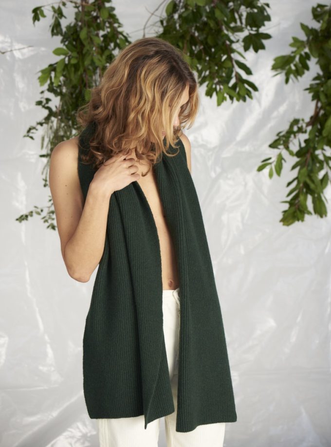 Graine Echarpe Froid Dark Green 1