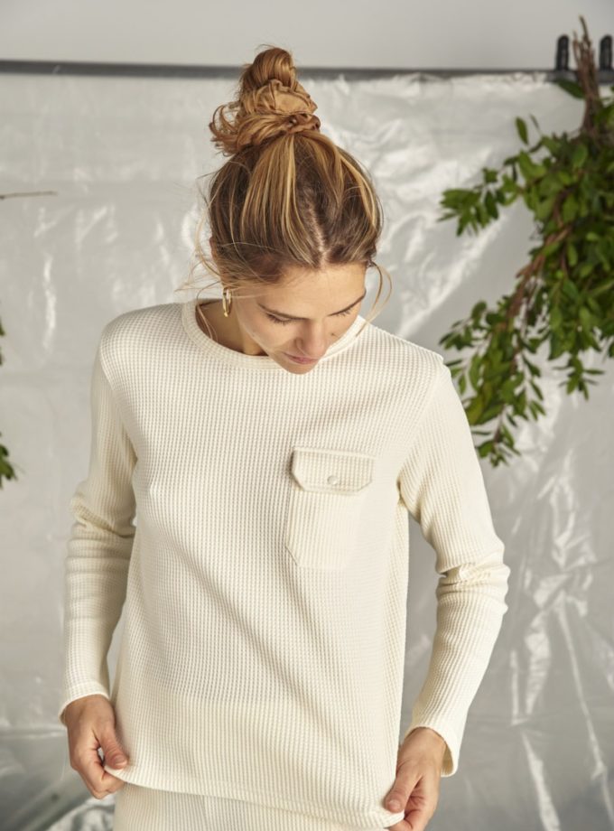 Graine Tshirt Mont Blanc Winter White 1
