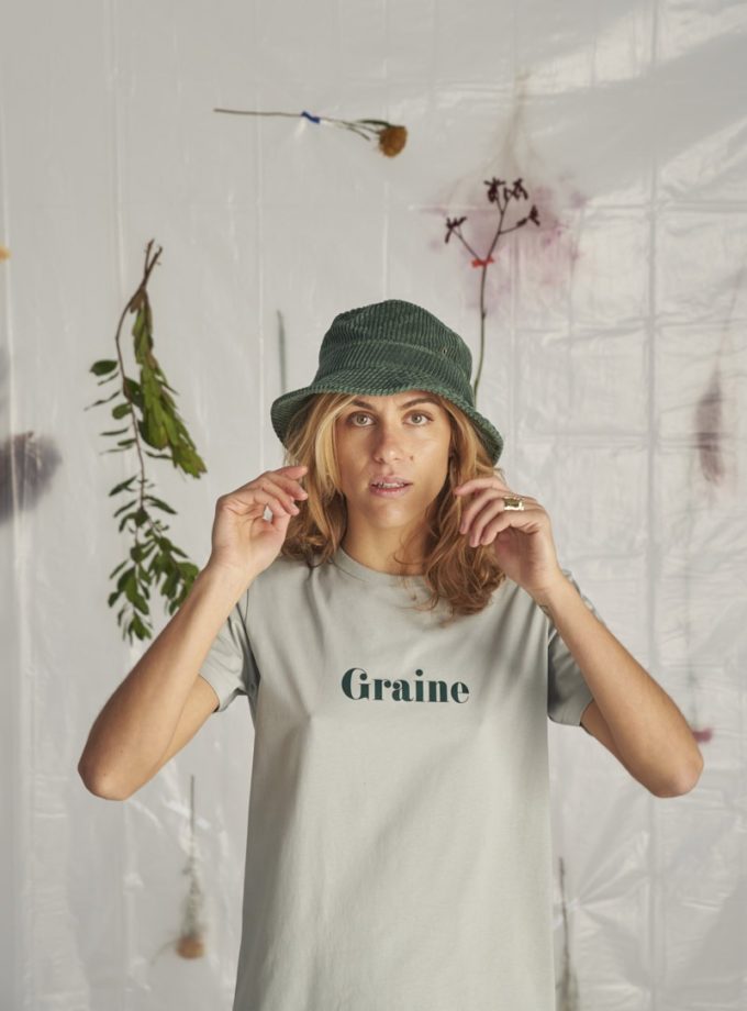 Graine Tshirt Pic Grey 1