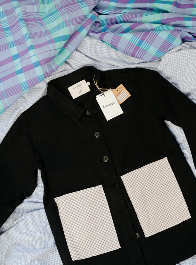 Graine Coquillette Veste Magie Noir 1