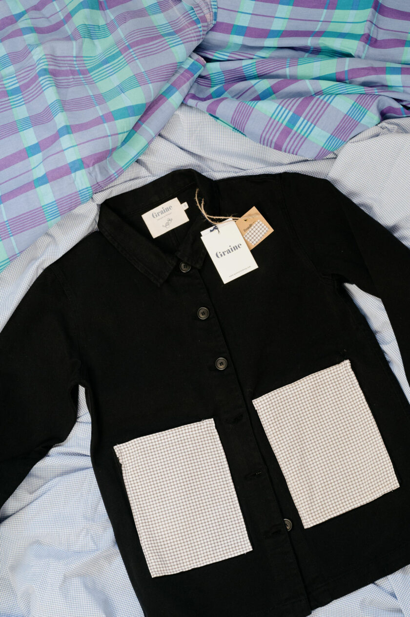 Graine Coquillette Veste Magie Noir 1