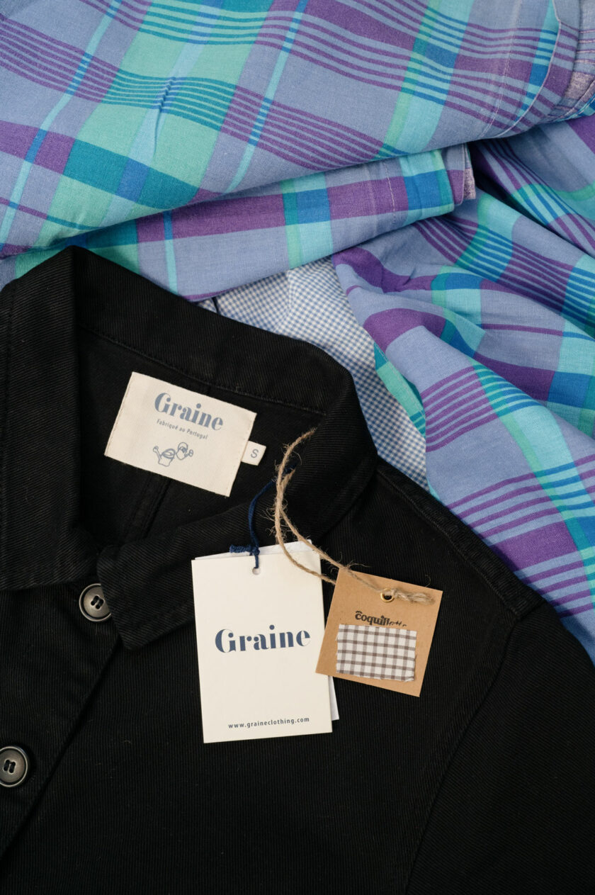 Graine Coquillette Veste Magie Noir 2