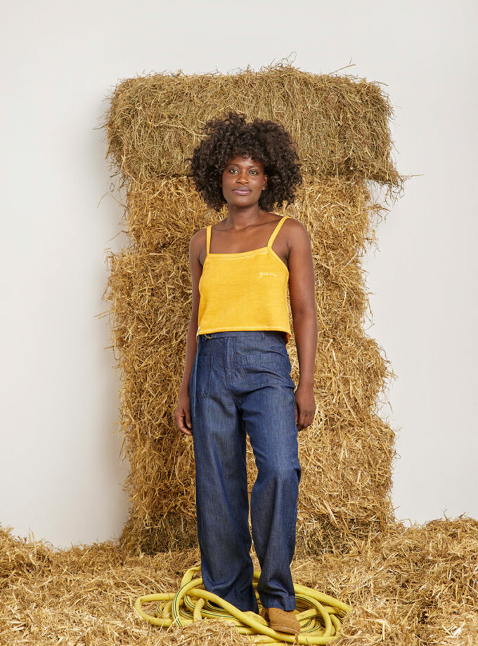 Graine Pantalon Sauvage Denim Ss23sau001