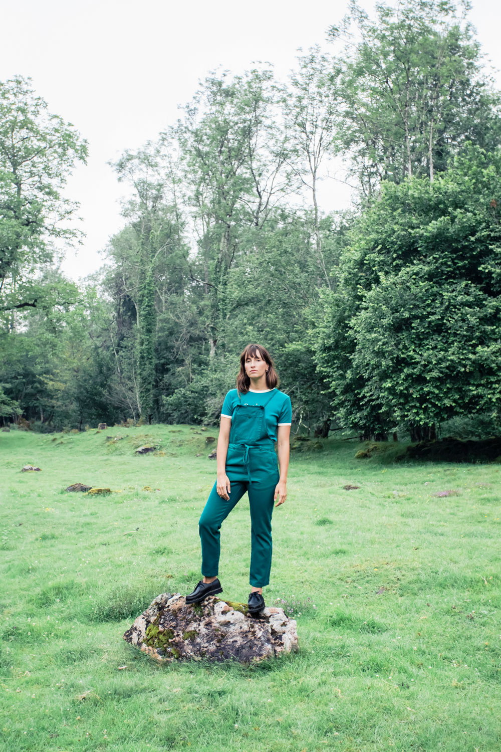 Graine Fw23 Salopette Verte©emmymartens