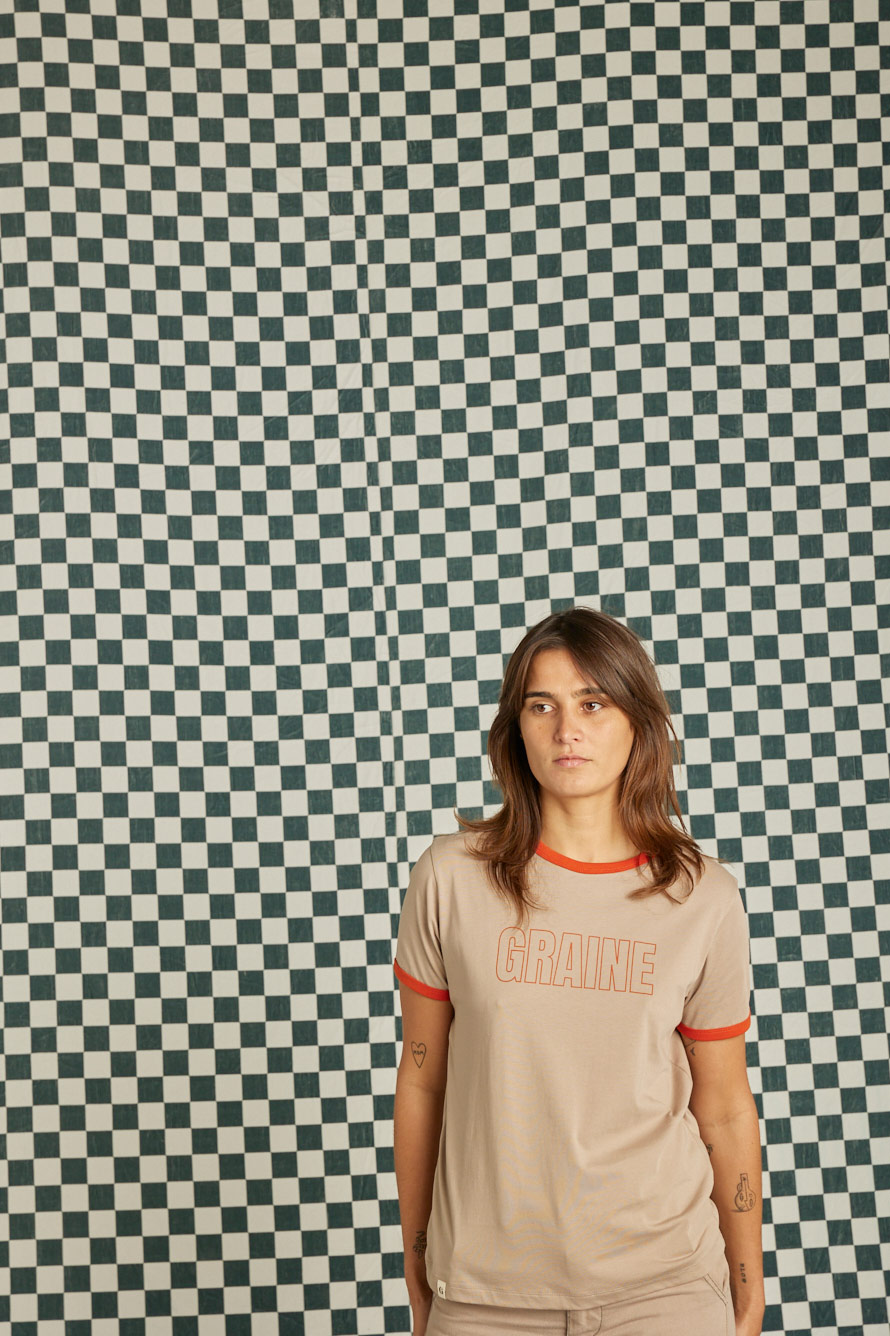 T-Shirt Jardinier - Mastic