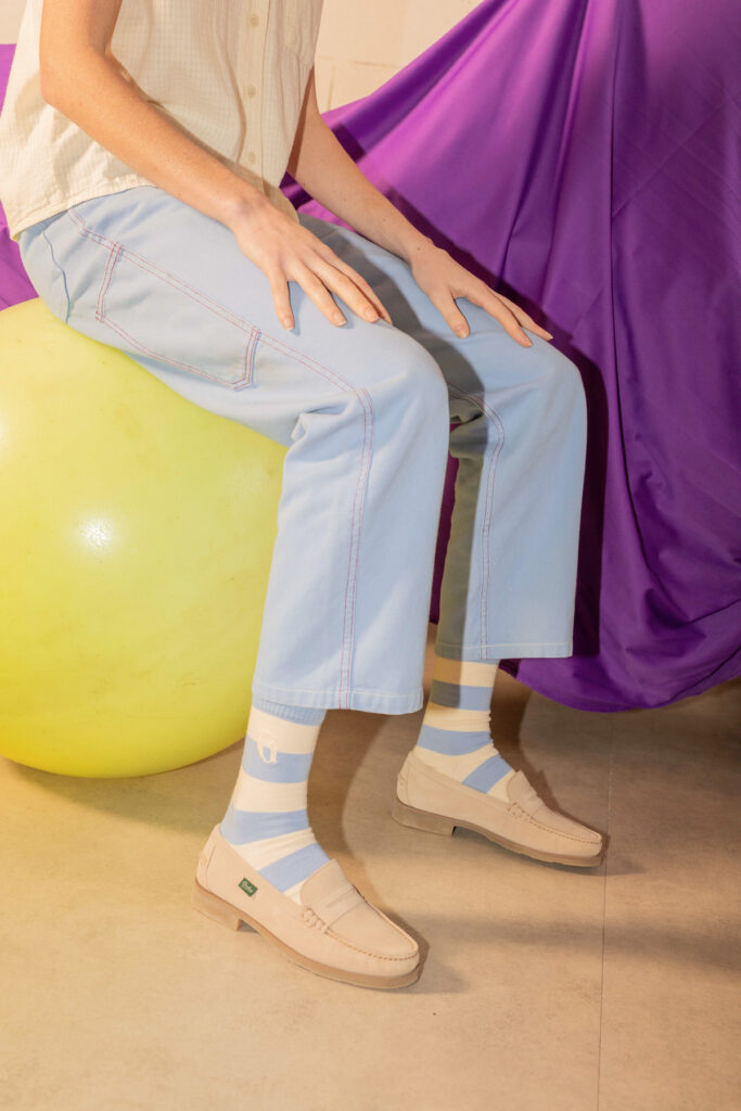 Graine Ss25 Chaussettes Monde Meilleur Bleu