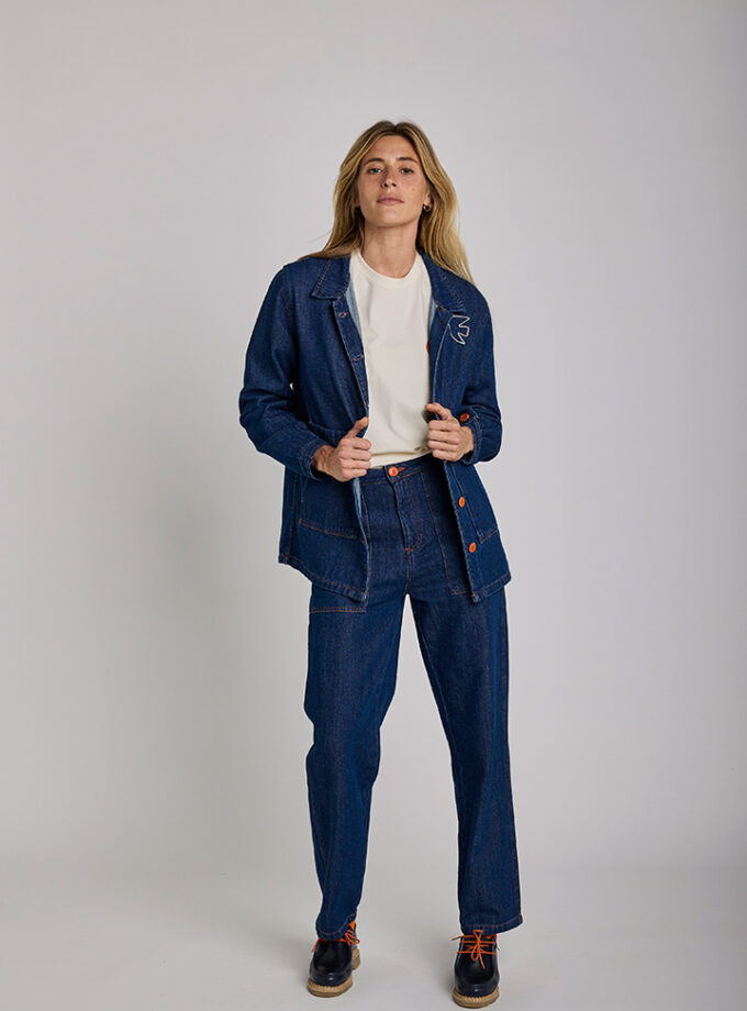 Graine Pantalon Paraboot Denim Grfw25par002 1