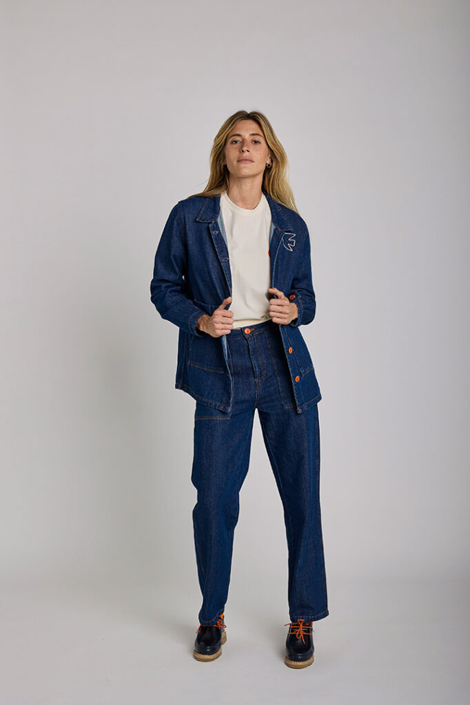 Graine Pantalon Paraboot Denim Grfw25par002 1