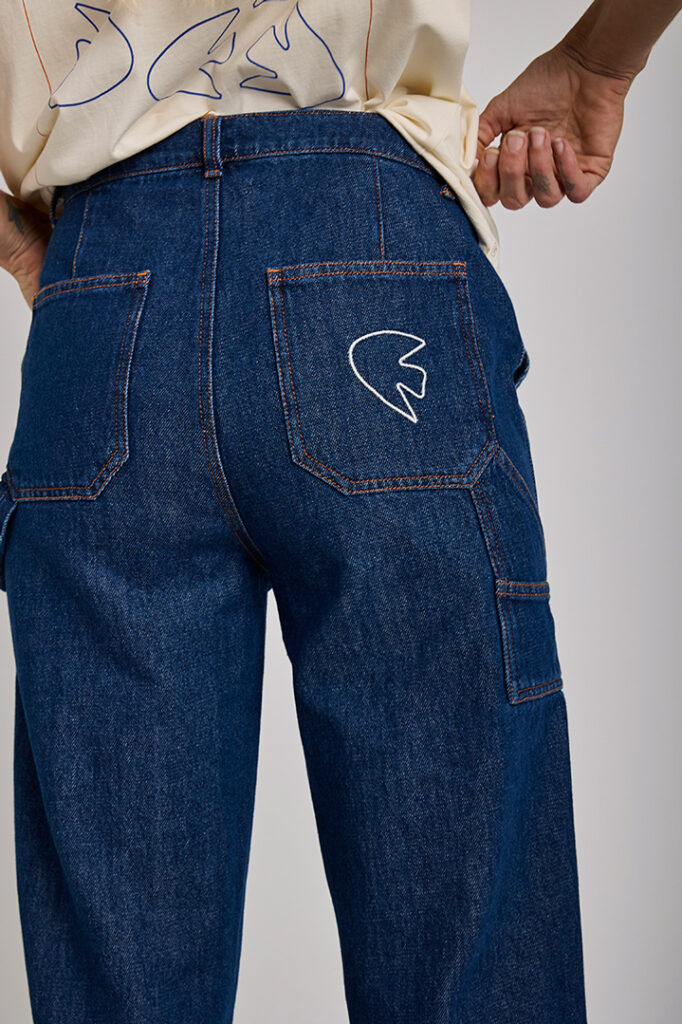 Graine Pantalon Paraboot Denim Grfw25par002 2