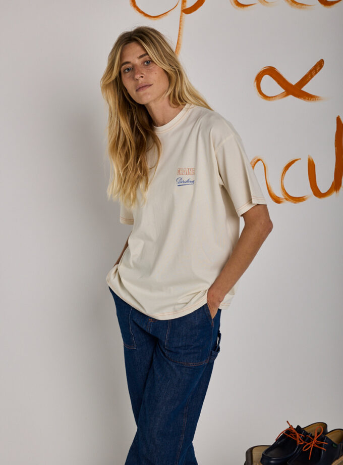Graine Tshirt Paraboot Denim Grfw25par003