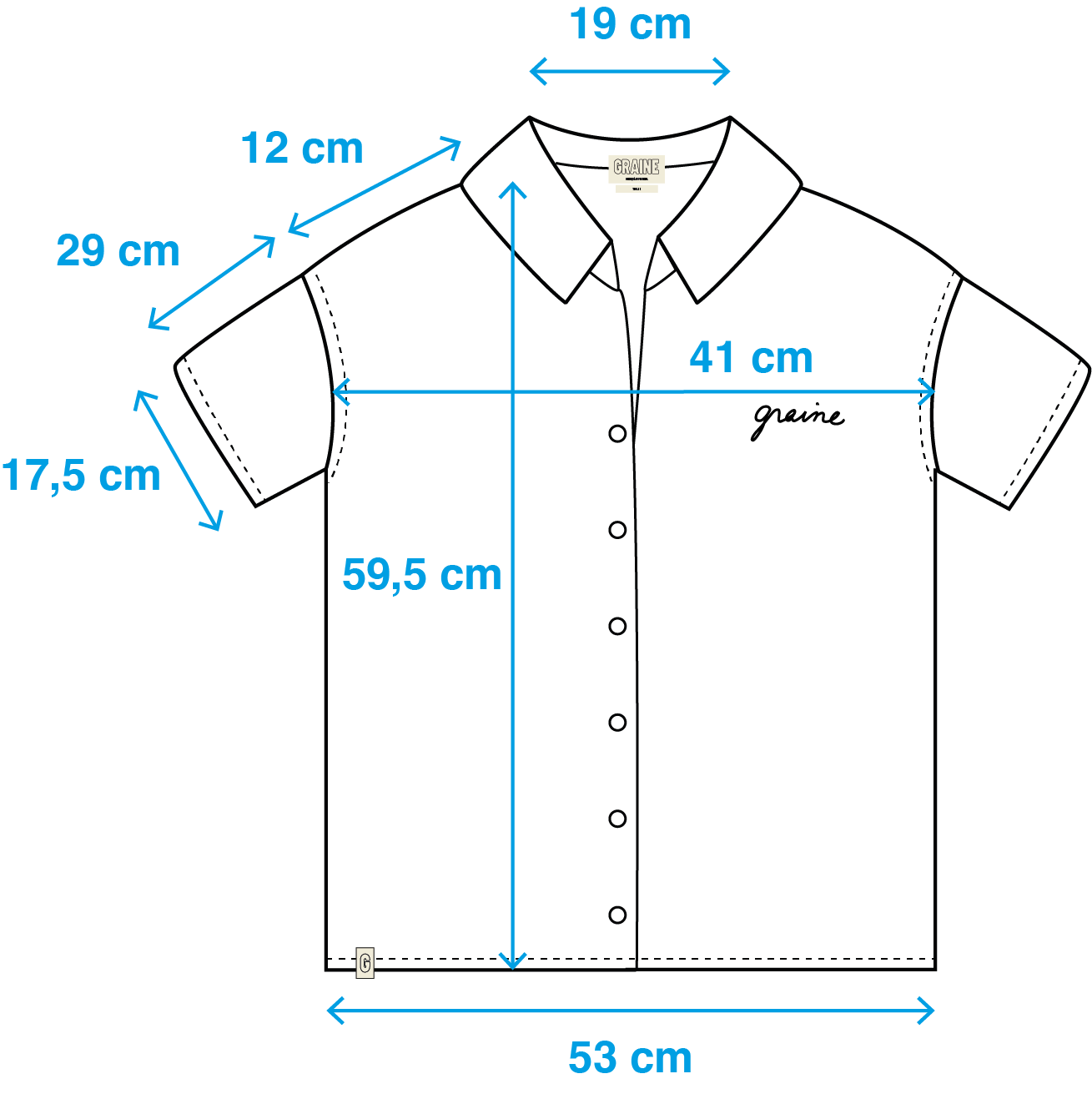 Guide Taille Ciel Grss26cie001