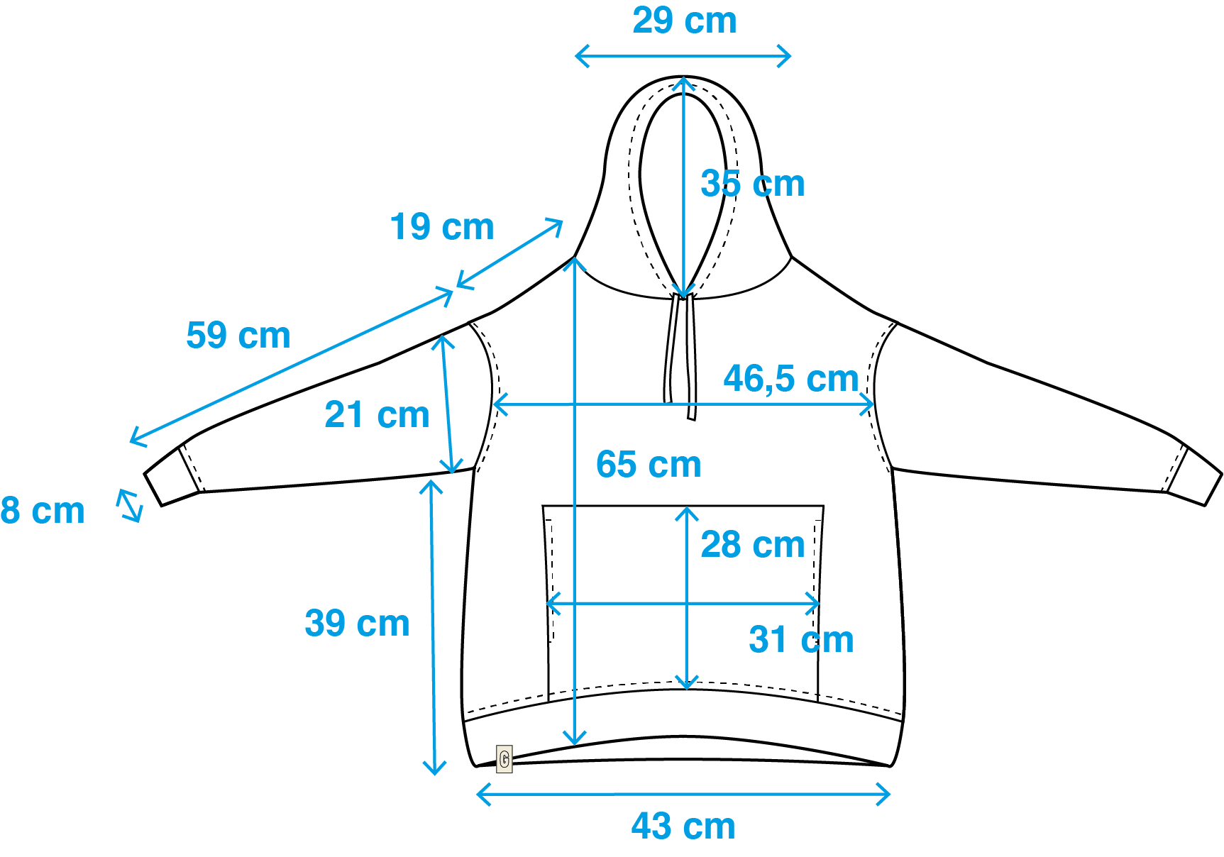 Guide Taille Flanerie Grss26fla001