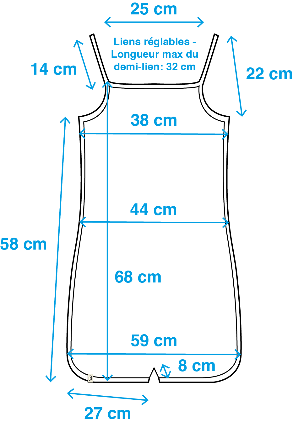 Guide Taille Refrain Grss26refr001