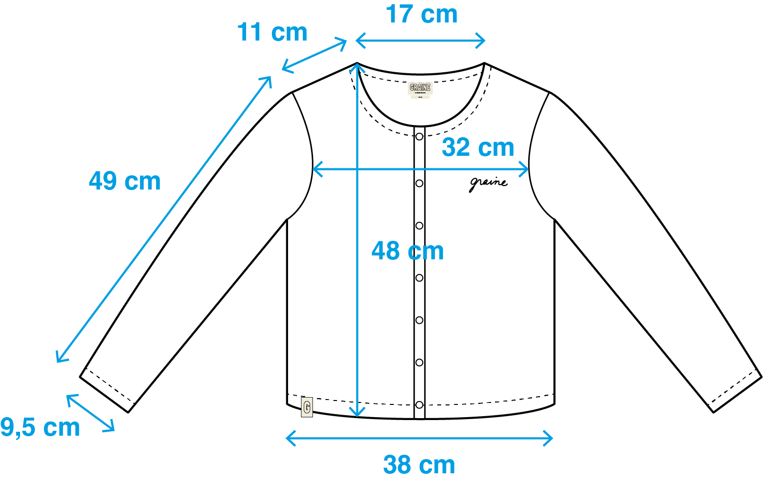 Guide Taille Seve Grss26sev001